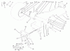 Toro 72201 (417XT) - 417XT Garden Tractor, 2003 (230000001-230999999) Ersatzteile FRONT AXLE AND FRONT HITCH ASSEMBLY