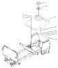 Toro 72201 (417XT) - 417XT Garden Tractor, 2003 (230000001-230999999) Ersatzteile FUEL TANK ASSEMBLY
