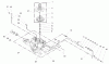 Toro 72201 (417XT) - 417XT Garden Tractor, 2003 (230000001-230999999) Ersatzteile HOUSING AND FAN ASSEMBLY TRANSAXLE ASSEMBLY NO. 104-4310