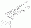 Toro 72201 (417XT) - 417XT Garden Tractor, 2003 (230000001-230999999) Ersatzteile PTO STOP ASSEMBLY
