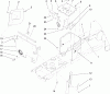 Toro 72201 (420) - 420 Garden Tractor, 2005 (250000001-250999999) Ersatzteile HOODSTAND AND FIREWALL ASSEMBLY