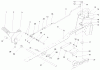 Toro 72201 (420) - 420 Garden Tractor, 2005 (250000001-250999999) Ersatzteile HYDRO CONTROL ASSEMBLY