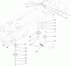 Toro 72201 (420) - 420 Garden Tractor, 2005 (250000001-250999999) Ersatzteile HYDRO DRIVE ASSEMBLY