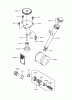 Toro 72201 (420) - 420 Garden Tractor, 2005 (250000001-250999999) Ersatzteile LUBRICATION EQUIPMENT ASSEMBLY KAWASAKI FH541V-DS04