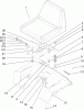 Toro 72201 (420) - 420 Garden Tractor, 2005 (250000001-250999999) Ersatzteile SEAT ASSEMBLY