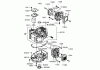 Toro 72202 (419XT) - 419XT Garden Tractor, 2004 (240000001-240999999) Ersatzteile CYLINDER AND CRANKCASE ASSEMBLY KAWASAKI FH580V-BS06