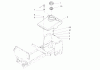 Toro 72202 (430) - 430 Garden Tractor, 2005 (250000001-250999999) Ersatzteile FUEL TANK ASSEMBLY