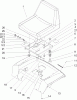 Toro 72211 (417XT) - 417XT Garden Tractor, 2004 (240000001-240999999) Ersatzteile SEAT ASSEMBLY