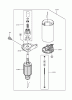 Toro 72212 (430) - 430 Garden Tractor, 2005 (250000001-250999999) Ersatzteile STARTER ASSEMBLY KAWASAKI FH580V-DS06