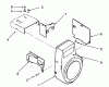 Toro 73320 (310-8) - 310-8 Garden Tractor, 1993 (3900001-3999999) Ersatzteile BAFFLES AND SHROUDS