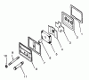Toro 73320 (310-8) - 310-8 Garden Tractor, 1993 (3900001-3999999) Ersatzteile BREATHER AND VENT