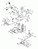 Toro 73320 (310-8) - 310-8 Garden Tractor, 1993 (3900001-3999999) Ersatzteile CLUTCH, BRAKE AND SPEED CONTROL LINKAGE