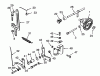 Toro 73320 (310-8) - 310-8 Garden Tractor, 1993 (3900001-3999999) Ersatzteile GOVERNOR LINKAGE