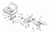 Toro 73320 (310-8) - 310-8 Garden Tractor, 1993 (3900001-3999999) Ersatzteile SEAT