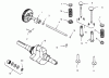 Toro 73362 (312-8) - 312-8 Garden Tractor, 1994 (4900001-4999999) Ersatzteile CAMSHAFT, CRANKSHAFT AND VALVES