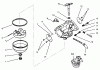 Toro 73362 (312-8) - 312-8 Garden Tractor, 1994 (4900001-4999999) Ersatzteile CARBURETOR