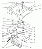 Toro 73362 (312-8) - 312-8 Garden Tractor, 1994 (4900001-4999999) Ersatzteile FENDER AND SUPPORT