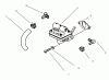 Toro 73362 (312-8) - 312-8 Garden Tractor, 1994 (4900001-4999999) Ersatzteile FUEL PUMP
