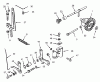 Toro 73362 (312-8) - 312-8 Garden Tractor, 1994 (4900001-4999999) Ersatzteile GOVERNOR LINKAGE