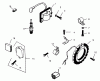 Toro 73362 (312-8) - 312-8 Garden Tractor, 1994 (4900001-4999999) Ersatzteile IGNITION SYSTEM