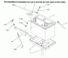 Toro 73363 (312-8) - 312-8 Garden Tractor, 1996 (6900001-6999999) Ersatzteile BATTERY