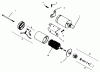 Toro 73363 (312-8) - 312-8 Garden Tractor, 1996 (6900001-6999999) Ersatzteile STARTER