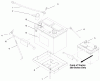 Toro 73363 (312-8) - 312-8 Garden Tractor, 1997 (7900001-7999999) Ersatzteile BATTERY ASSEMBLY