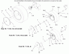 Toro 73363 (312-8) - 312-8 Garden Tractor, 1997 (7900001-7999999) Ersatzteile WHEEL ASSEMBLIES