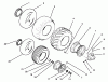 Toro 73380 (312-8) - 312-8 Garden Tractor, 1994 (4900001-4999999) Ersatzteile WHEELS AND TIRES