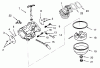 Toro 73400 (314-8) - 314-8 Garden Tractor, 1993 (3900001-3999999) Ersatzteile CARBURETORS