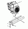 Toro 73400 (314-8) - 314-8 Garden Tractor, 1993 (3900001-3999999) Ersatzteile ENGINE, KOHLER