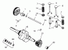 Toro 73401 (314-H) - 314-H Garden Tractor, 1993 (3900001-3999999) Ersatzteile CAMSHAFT, CRANKSHAFT AND VALVES