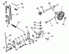 Toro 73401 (314-H) - 314-H Garden Tractor, 1993 (3900001-3999999) Ersatzteile GOVERNOR LINKAGE