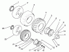 Toro 73401 (314-H) - 314-H Garden Tractor, 1993 (3900001-3999999) Ersatzteile WHEELS AND TIRES