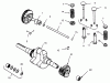 Toro 73401 (314-H) - 314-H Garden Tractor, 1995 (5900001-5900260) Ersatzteile CAMSHAFT, CRANKSHAFT AND VALVES