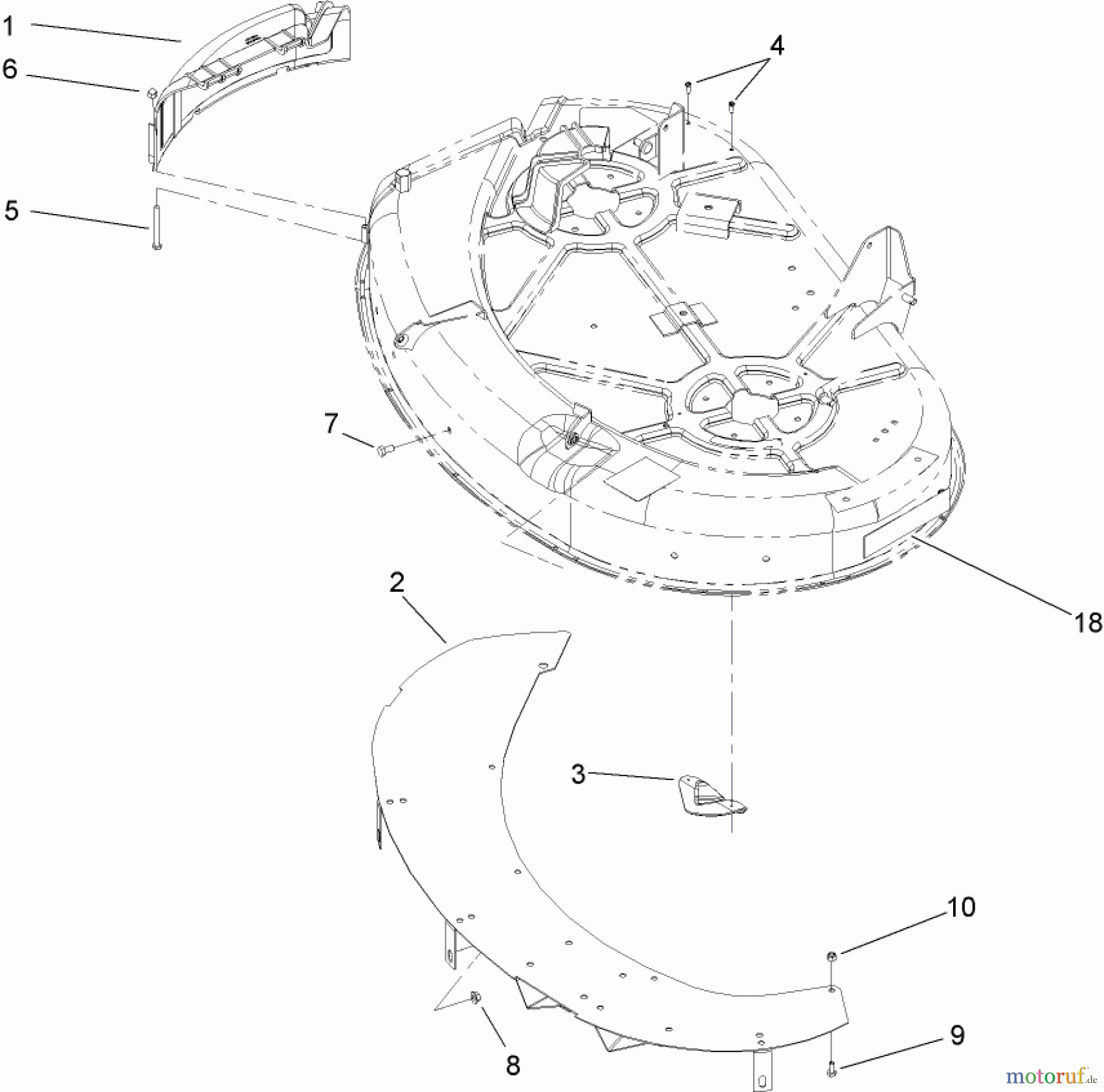  Toro Neu Accessories, Mower 79218 - Toro Recycler Kit, 42