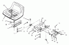 Toro 73401 (314-H) - 314-H Garden Tractor, 1995 (5900001-5900260) Ersatzteile SEAT