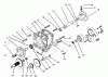 Toro 73401 (314-H) - 314-H Garden Tractor, 1995 (5900001-5900260) Ersatzteile TRANSAXLE ASSEMBLY #2
