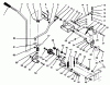 Toro 73401 (314-H) - 314-H Garden Tractor, 1996 (6900001-6999999) Ersatzteile CLUTCH, BRAKE MOTION CONTROL LINKAGE