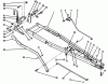 Toro 79251 - 48" Snow Blade, 1994 (49000001-49999999) Ersatzteile FRAME ASSEMBLY
