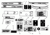 Toro 73401 (314-H) - 314-H Garden Tractor, 1996 (6900001-6999999) Ersatzteile DECALS