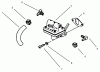 Toro 73401 (314-H) - 314-H Garden Tractor, 1996 (6900001-6999999) Ersatzteile FUEL PUMP