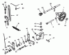 Toro 73401 (314-H) - 314-H Garden Tractor, 1996 (6900001-6999999) Ersatzteile GOVERNOR LINKAGE