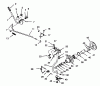 Toro 73401 (314-H) - 314-H Garden Tractor, 1996 (6900001-6999999) Ersatzteile PTO CLUTCH AND CONTROL
