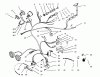 Toro 73402 (314-8) - 314-8 Garden Tractor, 1997 (7900001-7999999) Ersatzteile 314-8 WIRE HARNESS ATTACHMENT & COMPONENT-S