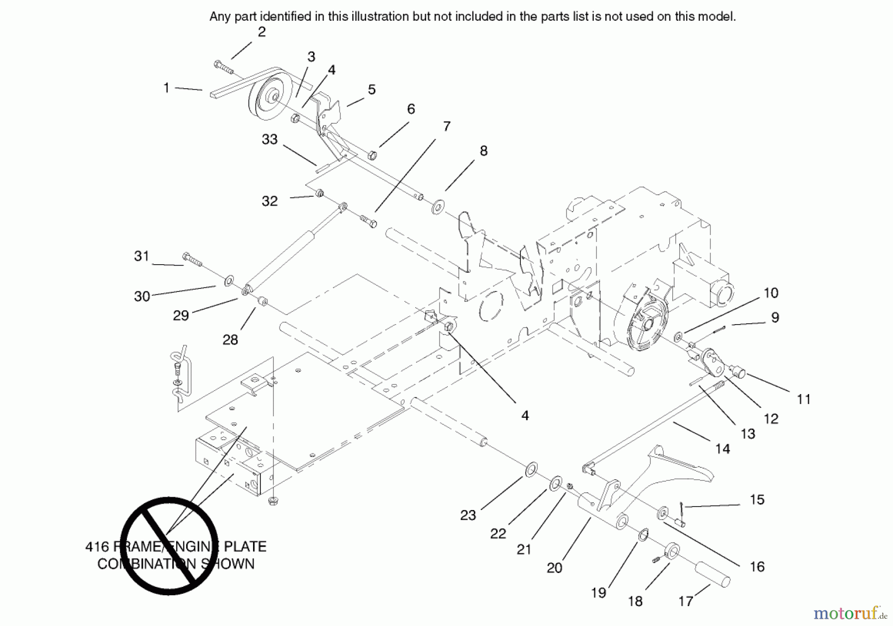 Toro Neu Mowers, Lawn & Garden Tractor Seite 1 73402 (314-8) - Toro 314-8 Garden Tractor, 1997 (7900001-7999999) CLUTCH