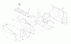 Toro 73402 (314-8) - 314-8 Garden Tractor, 1997 (7900001-7999999) Ersatzteile FOOTREST & HOODSTAND SIDE COVERS
