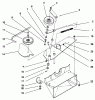 Toro 79301 - 42"/48" Vacuum Bagger, 1996 (6900001-6999999) Ersatzteile DRIVE COMPONENTS ASSEMBLY