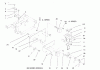 Toro 73402 (314-8) - 314-8 Garden Tractor, 1997 (7900001-7999999) Ersatzteile HOODSTAND ELECTRICAL HOUSING & WIRE HARNESS
