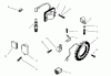Toro 73402 (314-8) - 314-8 Garden Tractor, 1997 (7900001-7999999) Ersatzteile IGNITION SYSTEM